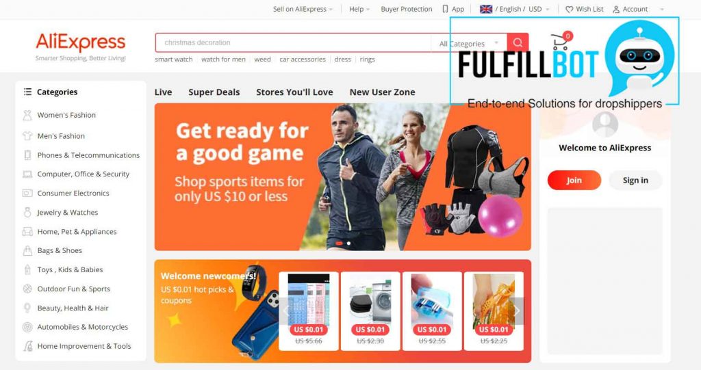 Mejores sitios alternativos como DHgate para la búsqueda de productos