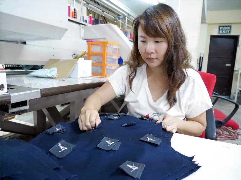 indústria do vestuário na china
