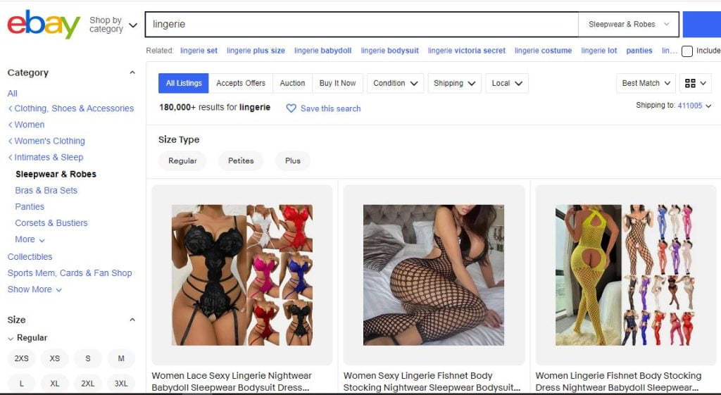 eBay-Dessous-Lieferanten