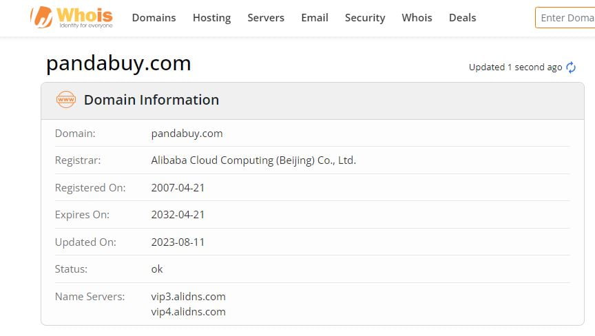 dati whois dati whois